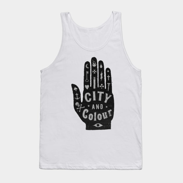 City and Colour Tank Top by Jeje arts